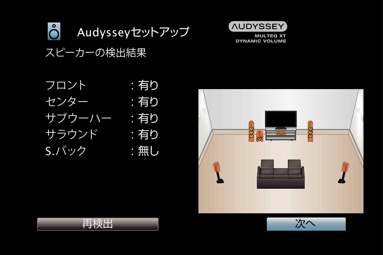 GUI AudysseySetup7 MultEQ XT AVRX2100WJP